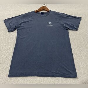 Charleston South Carolina Authentic Pigment Short Sleeve T-shirt Blue Medium